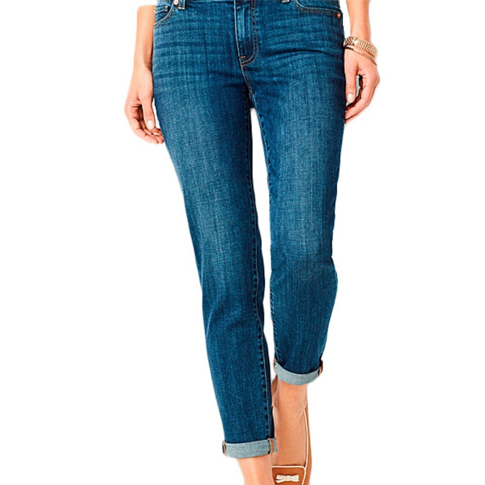 Talbots Flawless Girlfriend Jeans Size 2P